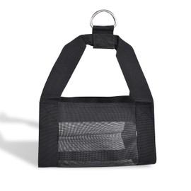 Calf Sling – Calf Harness for Weighing Small Livestock and Dogs, Black Animal and Goat Sling for Hoof Trimming - Complete with Hoof Wraps