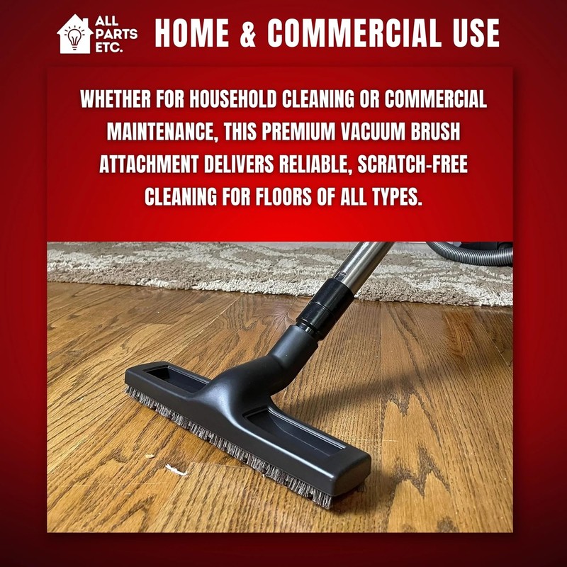 Universal Vacuum Floor Brush Attachments 1.25" 32mm Fits Shark Vacuum