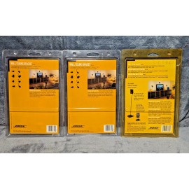 For Bose Bose Accessories UB-20B Wall Ceiling Speaker Bracket Black Set Of 3