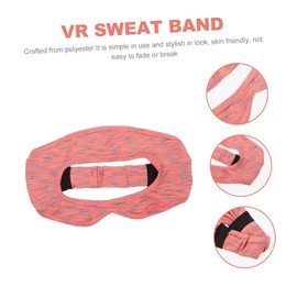 CHILDWEET Vr Headset Eye Cover Pad Breathable Sweat Band for Comfortable Use Fit for Head for Sharing Vr Headsets Protects Against Sweat and Dirt