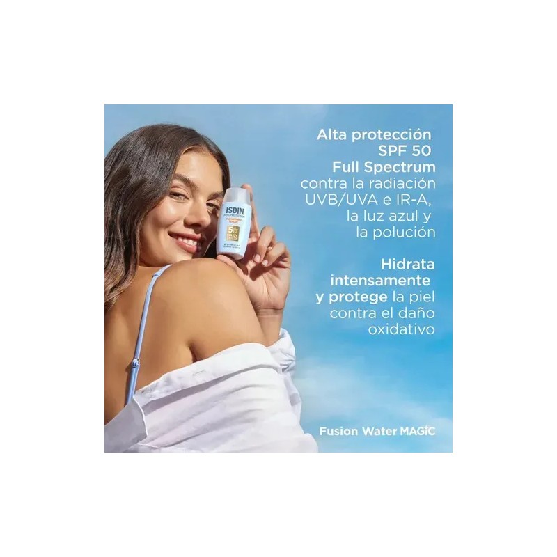 Protector Solar Facial Fusion Water Magic Spf50 Isdin