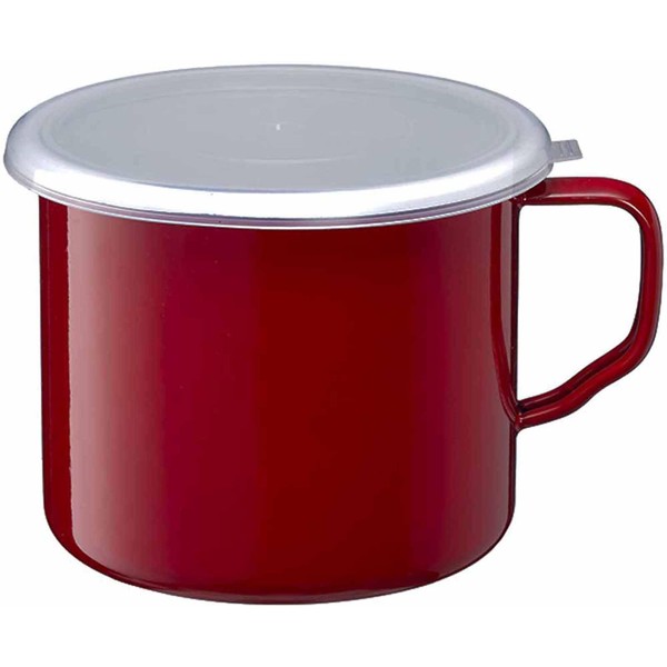 Takagi Metal FSH-12R Storage Container, Canister, Umeboshi Container with Handle,