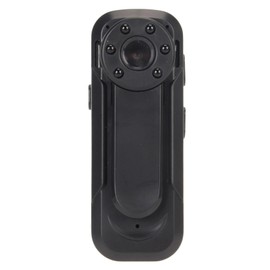 ASHATA Small Body Camera, Full HD Mini Camera, Body Carrying Camera, 1080P 120° Wide Angle, Wireless Portable Pocket Video Camera with Night Vision