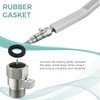 Shower Valve, Aomasi Brass Construction Water Flow Restrictor Universal Handheld