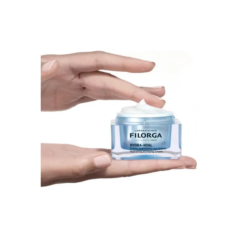 Filorga Hydra-Hyal Crema Facial 50 ml con 5 Ácidos Hialurónicos