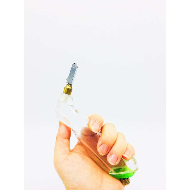 Oil Hydrating and Pistol Grip Stained Glass Cutter/Cutting Tool