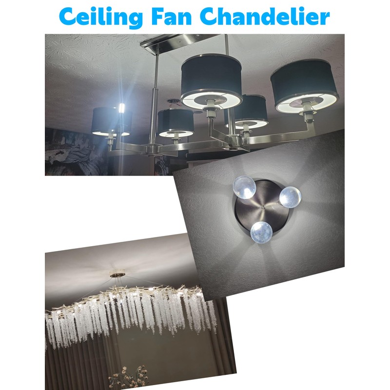 Xyanmc E12 Dimmable LED Light Bulb Equivalent 25w-40W, AC120V 4W