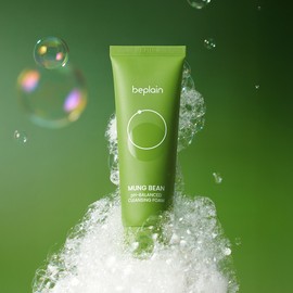 non-plane [Hyeri Cleansing] Be-Plain Mung Bean Mildly Acidic Cleansing Foam 80ml, 1 piece / [혜리 클렌징] 비플레인 녹두 약산성 클렌징폼 80ml, 1개