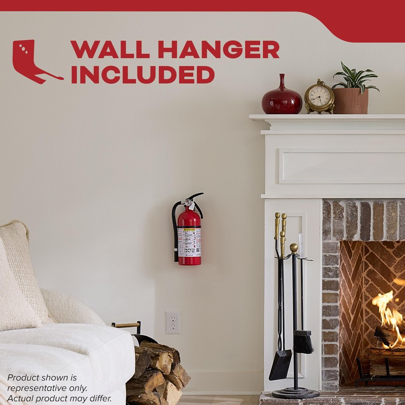 Kidde Multipurpose Fire Extinguisher for Home, Office, Dorm, Residential 3A40BC