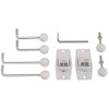 kenable Wall Mounting White General Speaker Bracket 72 x 38