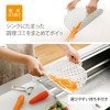 Risu Liberalista Sink Mat, Red, W 10.2 x D 15.0