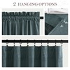 StangH Velvet Blackout Curtains for Boys Bedroom, Soft Modern Energy