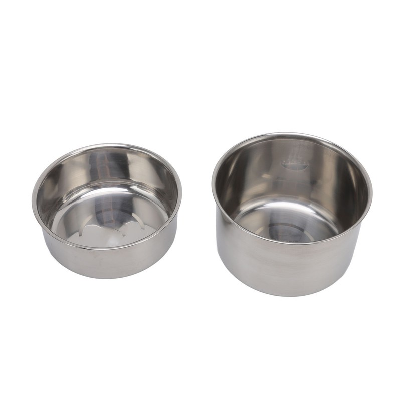 Stackable Lunch Box 1600ml Dual Layers Stainless Steel BPA Free