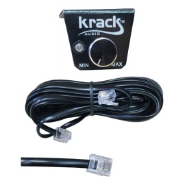 Control Remoto Con Cable De 4 Hilos Para Epicentro Restaurador De Bajos De Una Perilla Para Marca Krack Y Otras Marcas