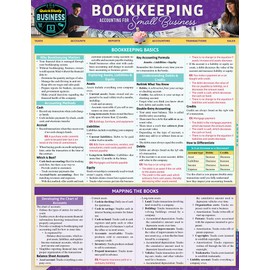 Bookkeeping - Accounting for Small Business: A Quickstudy Laminated Reference Guide