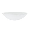 Aspen Creative 23084-01A, Flush/Semi-Flush Mount Frosted Glass Shade, 1/2" Center