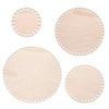 PATIKIL 4"/6"/8"/10" Diameter Crochet Basket Bottom, 4 Pcs Round Blank