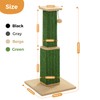 PAWZ Road Carpet Cat Scratching Post 32” Tall Scratching Post