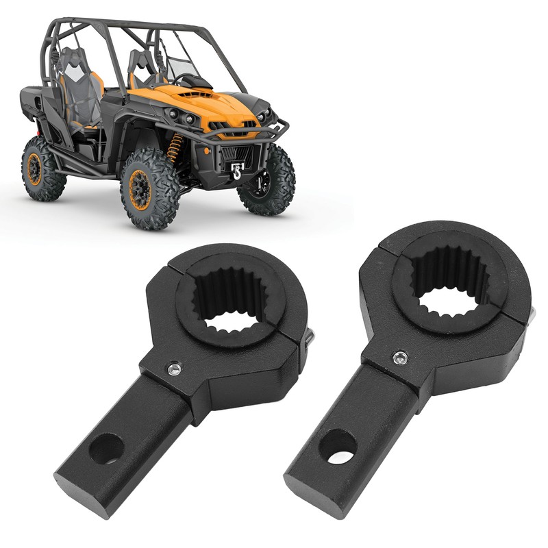 Pair of 0.75in 1.18in ATV UTV Light Bar Mounts 360