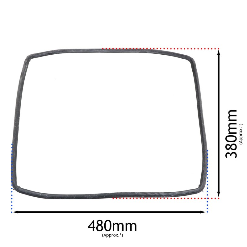 SPARES2GO Main Door Seal Gasket for Hoover fits Candy Oven