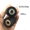4 Mechanical Pulley Bearings,Chain Pulley,Tensioner Pulley Guide,Suitable for Street Bikes