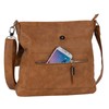 EAAKIE Women's Shoulder Bag, Handbag, Shoulder Bag with Leather Look