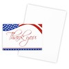 Patriotic Thank you Cards for Veterans Day, Military Service, American