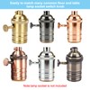 MECCANIXITY Lamp Turn Switch Knob On/Off Replacement Twist Knobs Extension