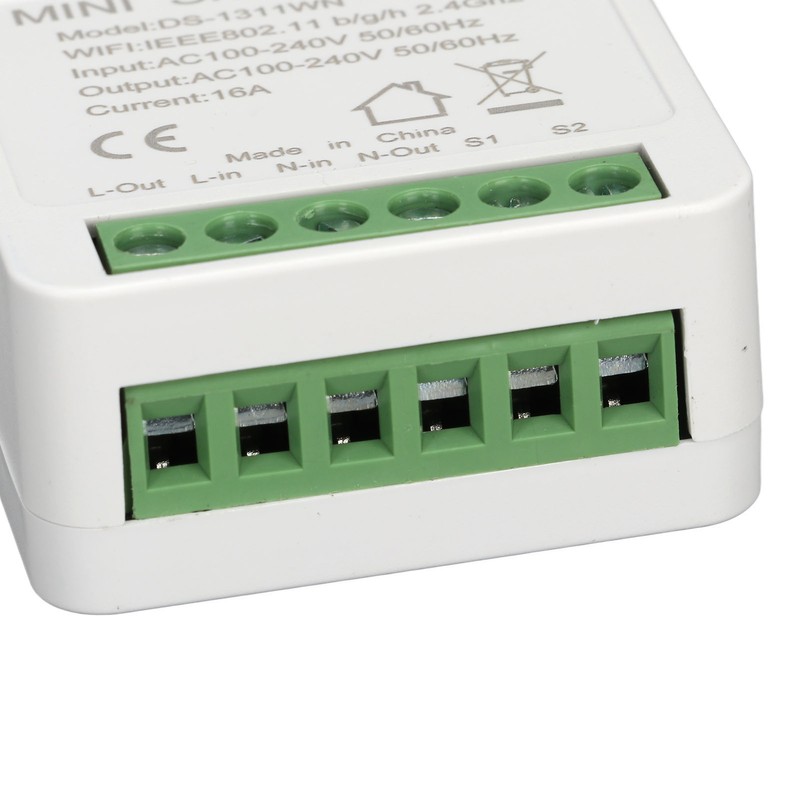 WiFi Switch Portable 16A Smart Power Switch APP Voice Control