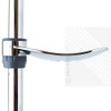 ECOSPA Large Chrome Plated ABS Soap Dish with Drainage Slots