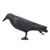 Simulation Plastic Crow Statue Hunting Cultures Protect Bait Decoys Tool