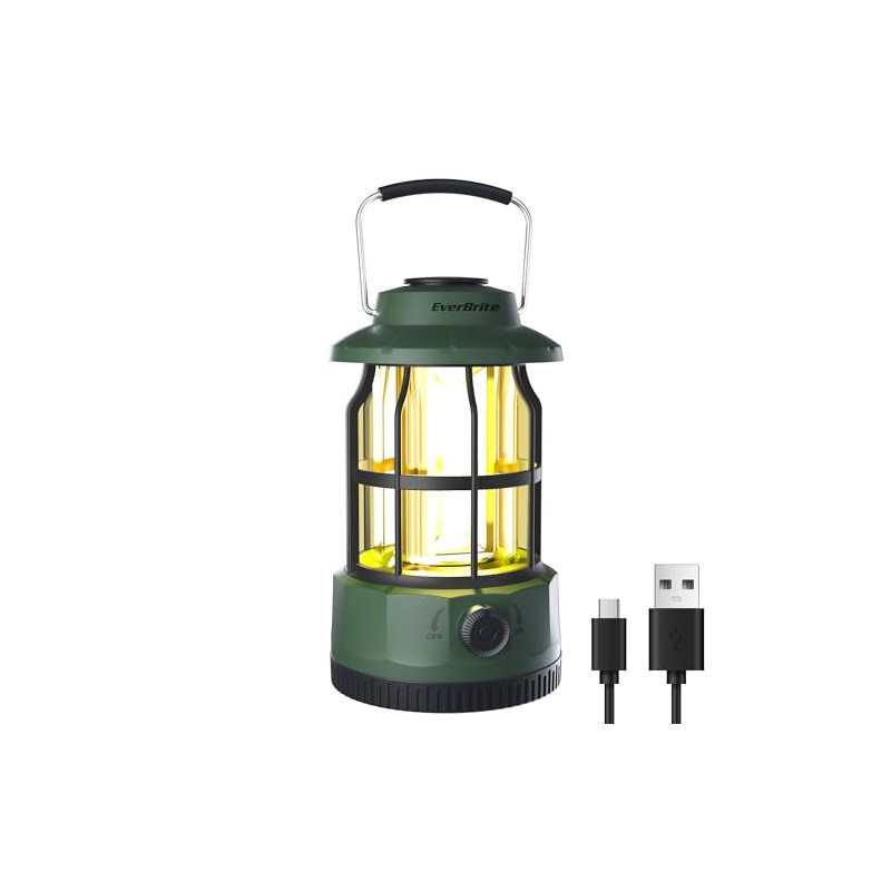 EverBrite USB C Rechargeable Camping Lantern with Dimming