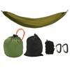 Camping Hammock Portable Parachute Hammock with Storage Bag and Snap