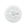 TENOL 250 Pieces Foam Board Washers Plastic Flat Washer Accessory