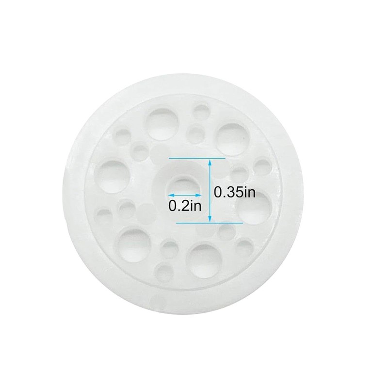 TENOL 250 Pieces Foam Board Washers Plastic Flat Washer Accessory