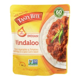 UD_Tasty Bite Case of 6 10 oz Heat & Eat Indian Cuisine Entrée-Hot & Spicy Vindaloo