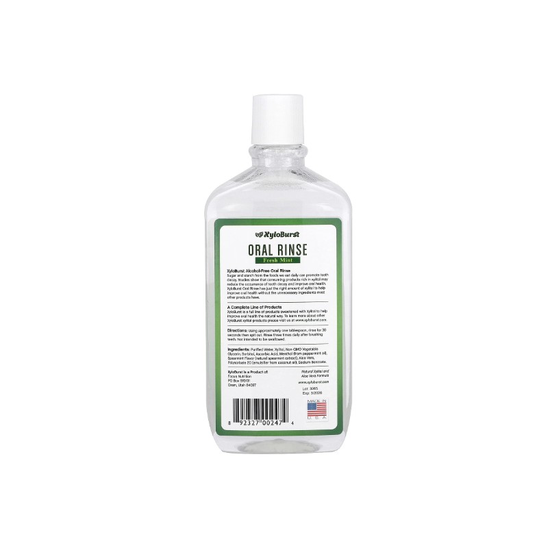 Oral Rinse, Fresh Mint, 16 fl oz (473 ml)