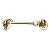 Merriway BH02550 Solid Brass Silent Cabin Door Hook and Eye