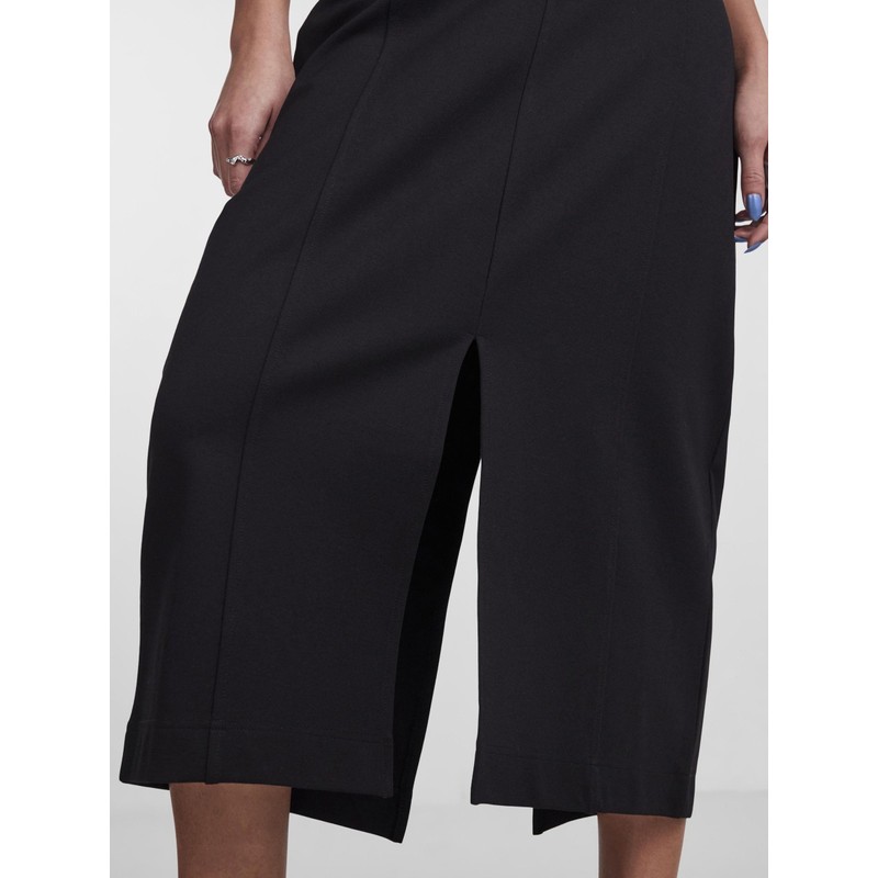 PIECES Women's Pcklara Hw Midi Skirt, black