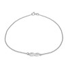 Tuscany Silver Women's Anklet Silver – 8.23.7195, Silver