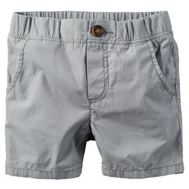 Carter's Pack of 6 Light Grey Twill Shorts, lightgrey