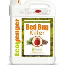 EcoVenger Bed Bug Killer with Remote Sprayer 1 Gal - Kills 100% All Stages on Contact- Kills Resistant Bugs- Kills Eggs- 14 Day Residual Protection- Non-Toxic- Child & Pet Friendly