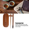 4Pcs set Tea Scoop Set Bamboo Hand Made Carving Tea