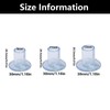 6 Pcs High Heel Protectors, PVC Transparent High Heel Savers,