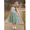 Arshiner Big Girl's Summer Sundress Boho Strap Casual Sleeveless Tiered