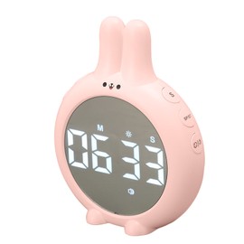Cute Digital Timer Multifunctional High Accuracy Magnetic Kids Countdown Timer for Homework Cooking Sports