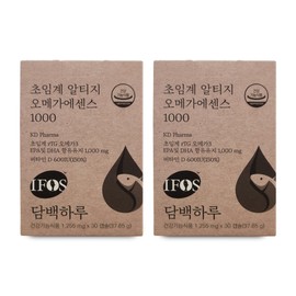 Plain Haru Supercritical Altige Omega Essence 1000 2 Boxes / 담백하루 초임계 알티지 오메가 에센스 1000 2박스