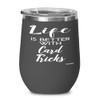 ODTGIFTS Funny Card Tricks Wine Glass Life Is Better With