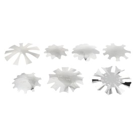 Healeved Diy Nail Art Templates Pcs Nail Trimmer Stencils for French Manicure Shape