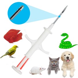 Manruta Microchip for Small Dogs and Cats 5 Pack 7mm Length ISO 11784/5 Standard 134.2Khz FDX-B with 15 Unique ID